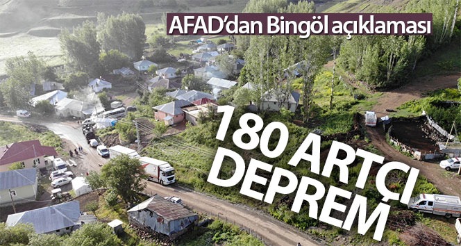 AFAD’ın Bingöl’deki 5.7 büyüklüğündeki depremle ilgili açıklaması
