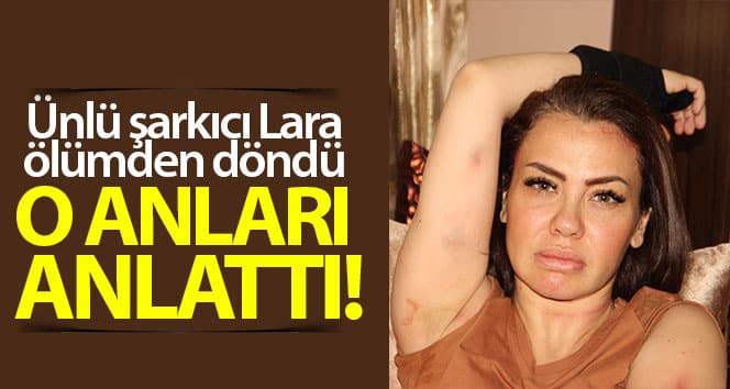 Araba kazası sonucu kazadan kurtulan şarkıcı, o anları anlattı