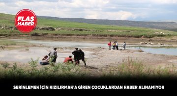 Kızılırmak’ta kaybolan 4 kişi için arama çalışması başlatıldı