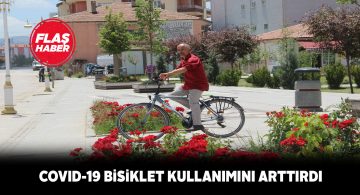 Sivaslı vatandaşlar kısa mesafede bisikleti tercih ediyor