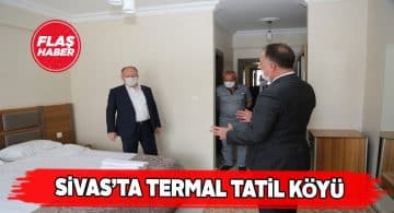 Sıcak ve soğuk çermik kaplıcaları tatil köyüne dönüşecek