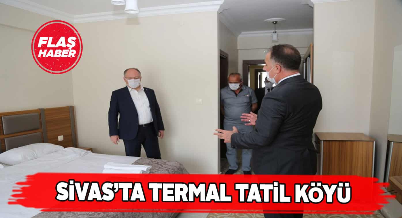 Sıcak ve soğuk çermik kaplıcaları tatil köyüne dönüşecek