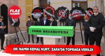 Zaralı Doktor Namık Kemal Kurt son yolculuğuna uğurlandı