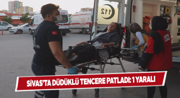 Düdüklü tencere yabancı uyruklu kadını hastanelik etti