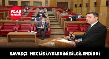 Müdür Savaşçı eğitime ilişkin sunum yaptı