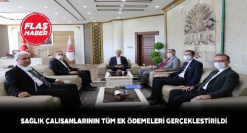 Rektör Alim Yıldız’a ek ödeme teşekkürü