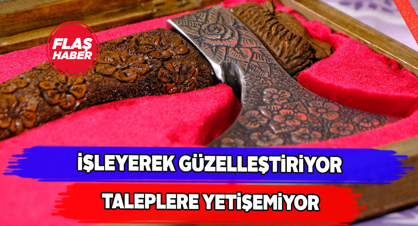 Doğanşarlı el sanatları ustasının ürünlerine yoğun ilgi