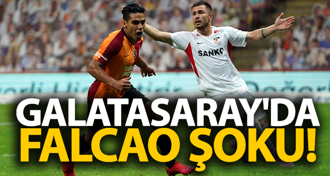 Galatasaray’da Falcao şoku!