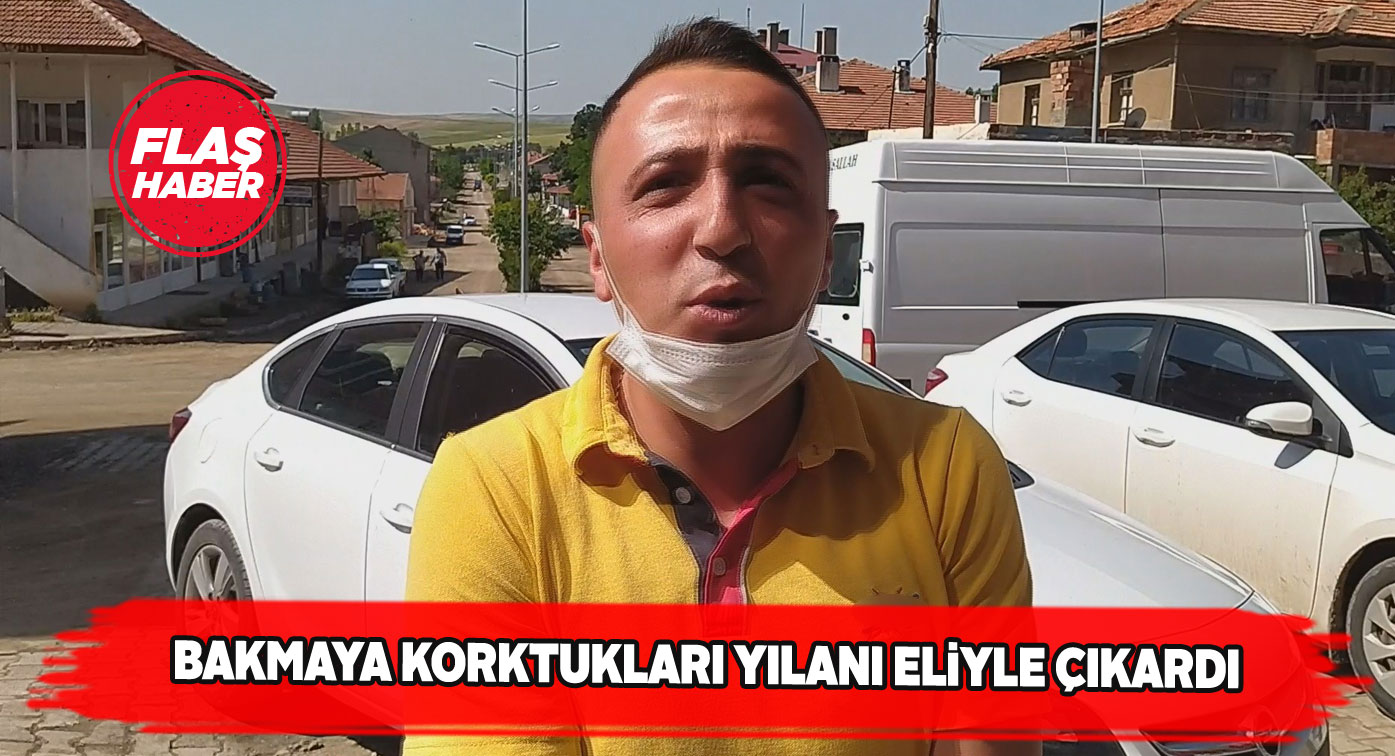 Gemerekli gencin cesareti herkesi hayrete düşürdü