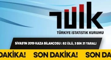 Sivas’ta geçtiğimiz yıl 82 kişi kazada hayatını kaybetti