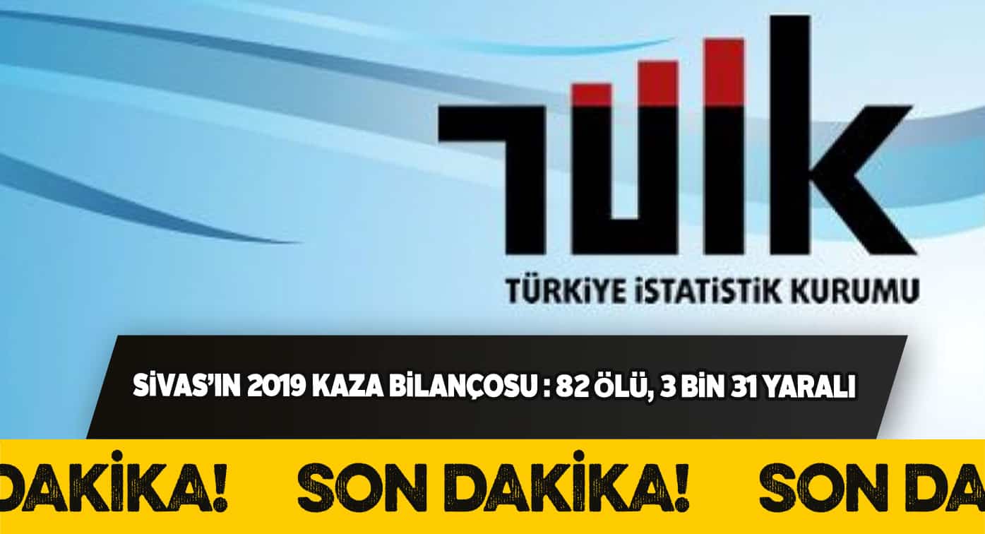 Sivas’ta geçtiğimiz yıl 82 kişi kazada hayatını kaybetti