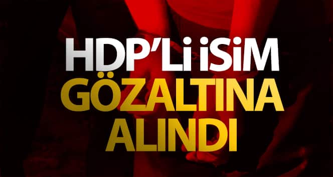 HDP’li Musa Farisoğulları gözaltına alındı