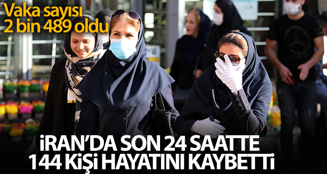 İran’da son 24 saat içinde korona virüsünde 144 kişi öldü