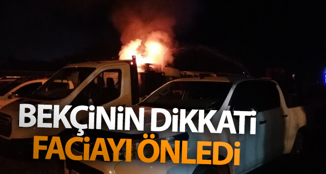İzleyicinin dikkati felaketi önledi