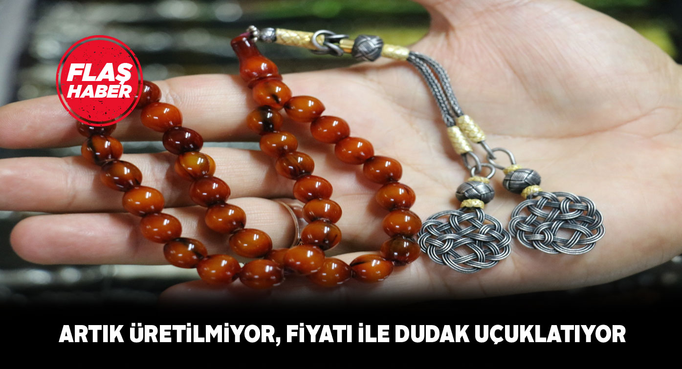 Osmanlı kehribar tespihinin fiyatı rekor kırıyor