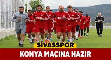 Sivasspor, Konyaspor maçı hazırlıklarını tamamladı