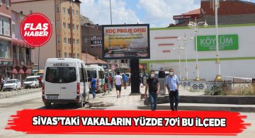 Şarkışla ilçesinde korona virüs alarmı