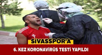 Sivasspor yeniden koronavirüs testine tabi tutuldu