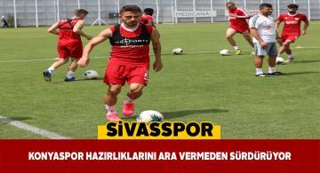 Sivasspor’da Konyaspor mesaisi