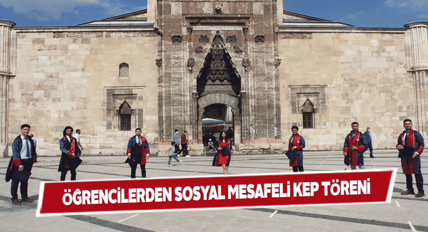 Sivas’ta eşi benzeri görülmemiş mezuniyet töreni!