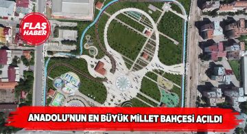 Cumhurbaşkanı Erdoğan video konferansla Millet Bahçesini açtı