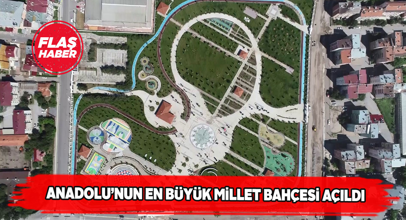 Cumhurbaşkanı Erdoğan video konferansla Millet Bahçesini açtı