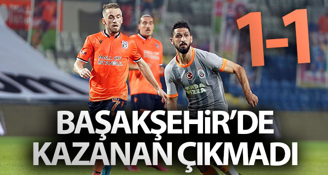 ÖZET İZLE: Başakşehir 1-1 Galatasaray | Başakşehir GS karşılaşmasının sonu nedir?