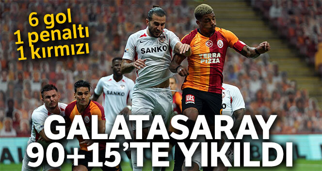 ÖZET İZLE: Galatasaray 3-3 Gaziantep FK Maç Özeti ve Gol İzle | Galatasaray Gaziantep FK Maç kaç adet