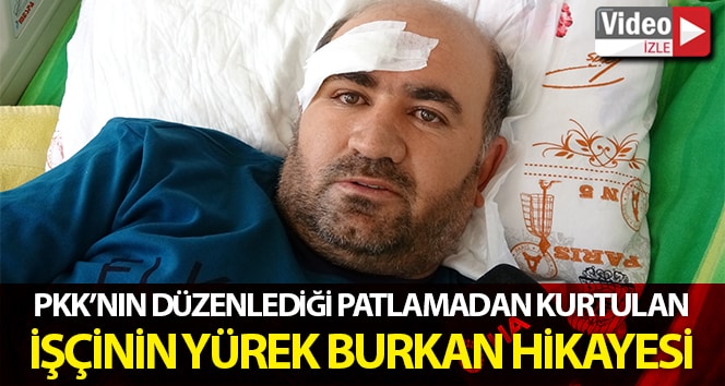 Patlamadan kurtulan işçilerin yürek parçalayan hikayesi