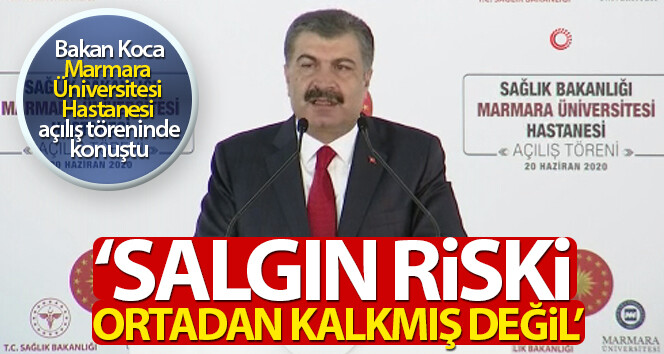 Sağlık Bakanı Koca: ‘Salgın riski ortadan kaldırılmıyor’