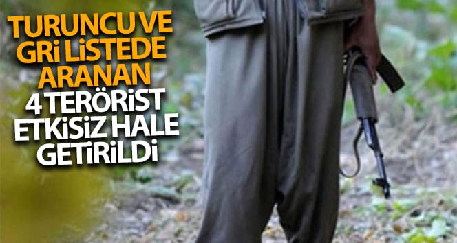 Siirt ve Faraşin’de etkisiz hale getirilen 7 teröristin 4’ü tespit edildi