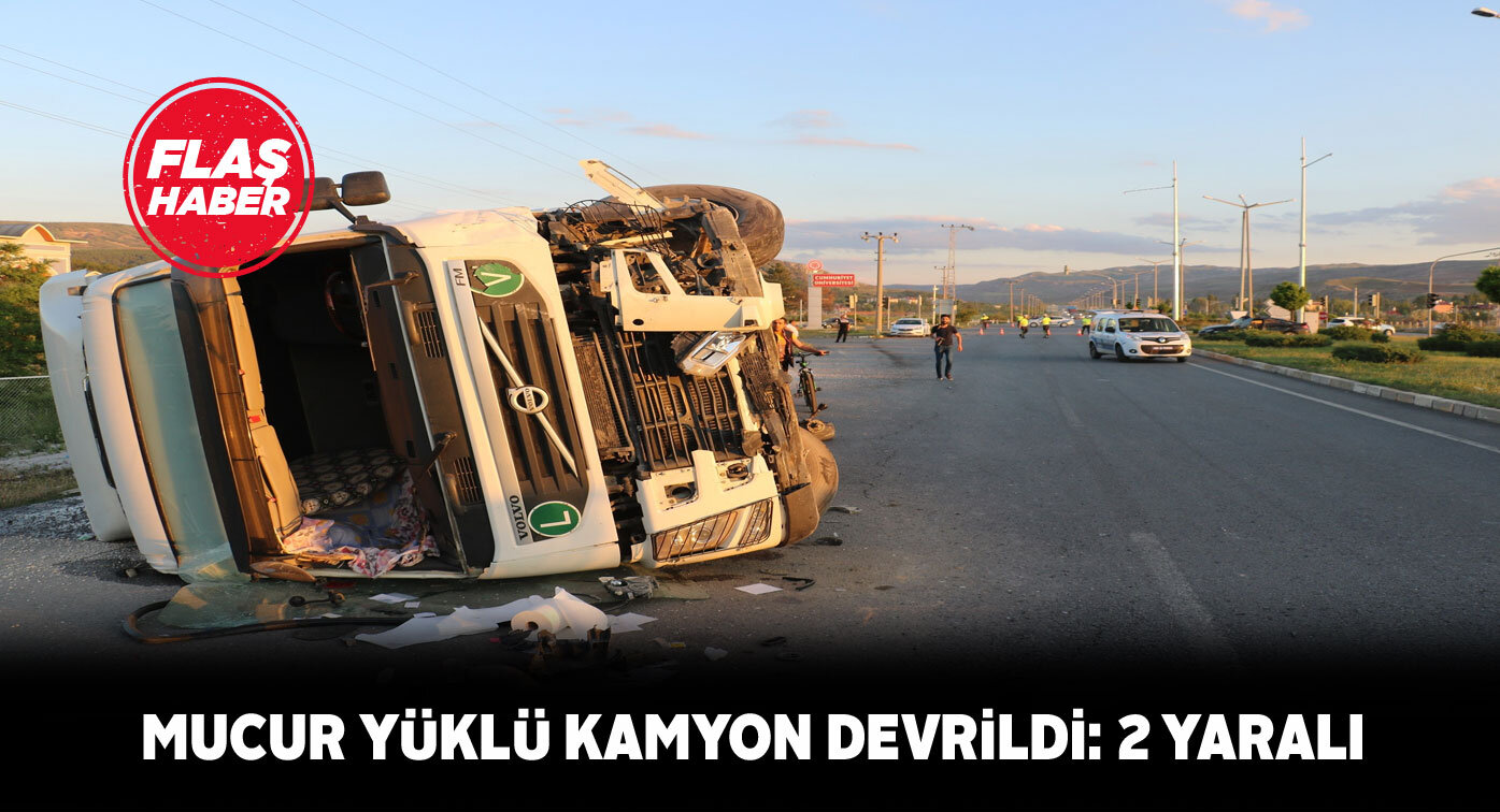 Sivas-Kayseri yolundaki kazada 2 kişi yaralandı