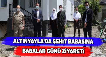 Sivaslı şehit babası, babalar gününde unutulmadı