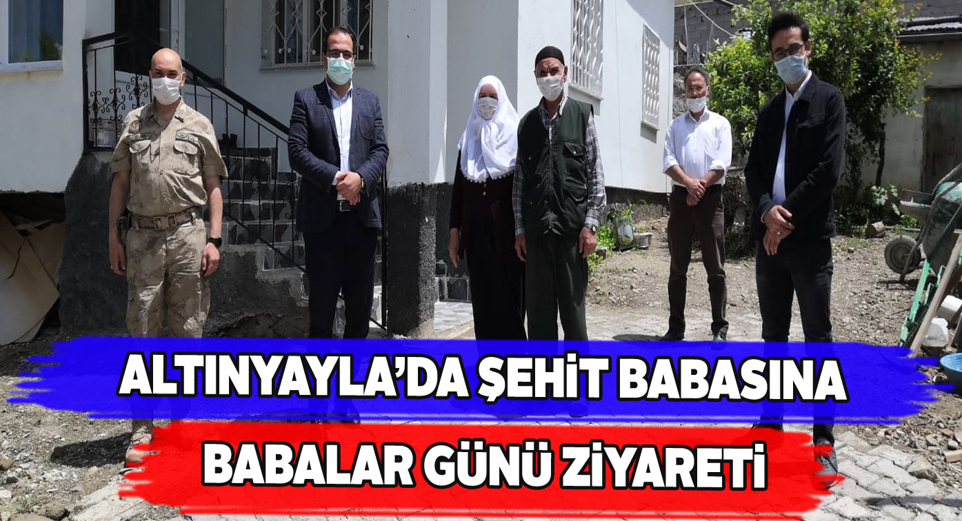 Sivaslı şehit babası, babalar gününde unutulmadı