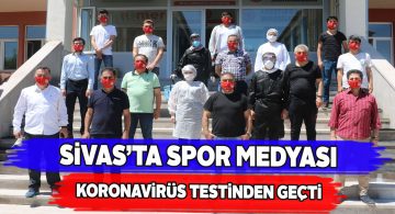 Spor muhabirleri de virüs testine tabi oldu