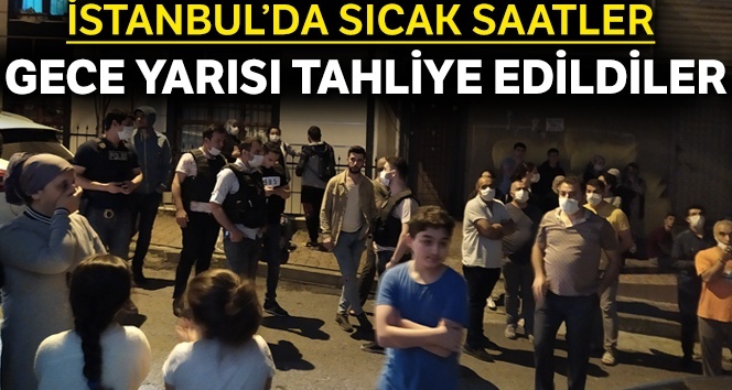 Sultangazi’de gece yarısı 3 tahliye