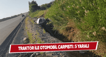 Suşehri’nde yaşanan trafik kazasında 5 kişi yaralandı