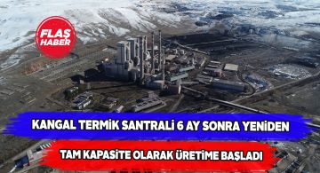 Kangal Termik Santralini’ne üretim izni çıktı