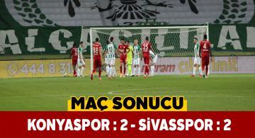 Sivasspor uzatmada bulduğu golle 1 puanı kurtardı