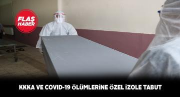 Sivas’ta kullanılan özel tabut virüs yayılımını engelliyor