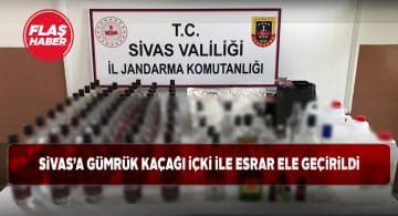 Kaçakçılar Sivas’ta yakayı ele verdi