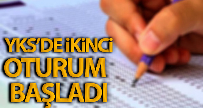 YKS’in ikinci oturumu Saha Yeterlilik Testi (AYT) başladı