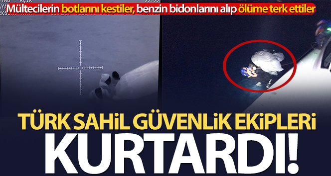 Yunan Sahil Güvenlik’ten bir başka barbarlık daha … 4 mülteci 35 kurtarıldı kaybetti