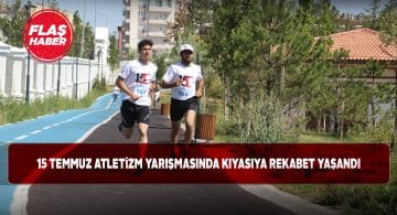 50 sporcu 15 Temmuz’un yıl dönümünde yarıştı