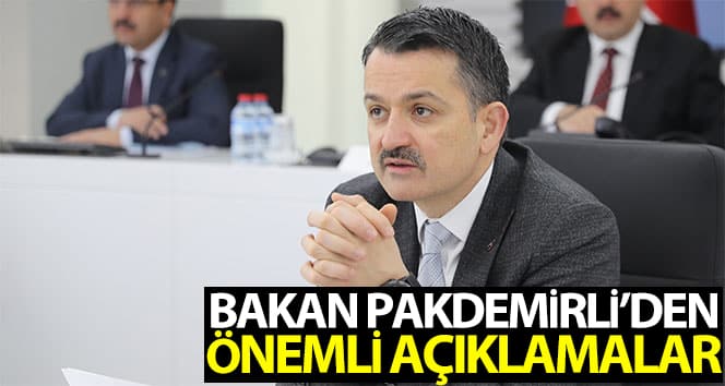 Bakan Pakdemirli: & quot; 1 Eylül’e kadar Çiftçi Kayıt Sistemi & quot;