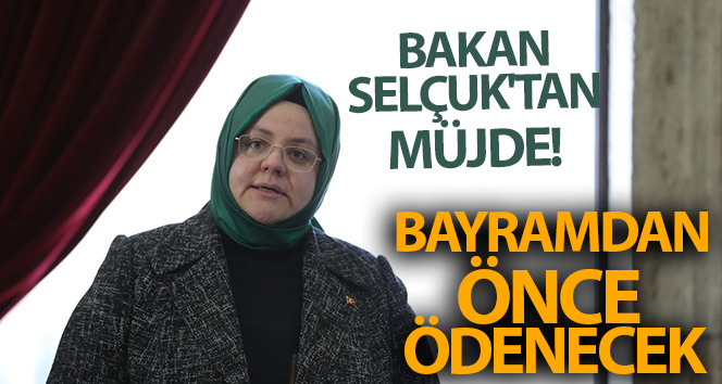 Bakan Selçuk’tan müjde! Ziyafet öncesi ödenecek
