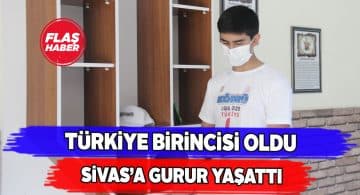 Sivaslı genç LGS’de tüm sorulara yanıt vererek birinci oldu