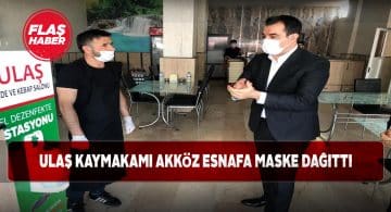 Ulaş Kaymakamı esnaf turu yaptı