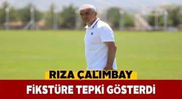 Rıza Çalımbay fikstür sıkışıklığını eleştirdi