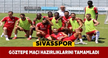 Sivasspor ligin final maçı için hazır